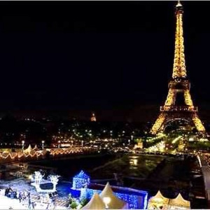 I want to ice skate in front of the Eiffel Tower!